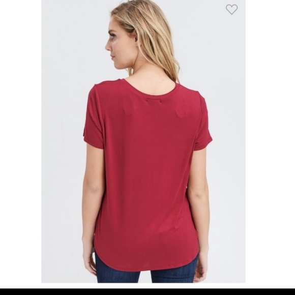 Burgundy Fall Top - Picture 4 of 8